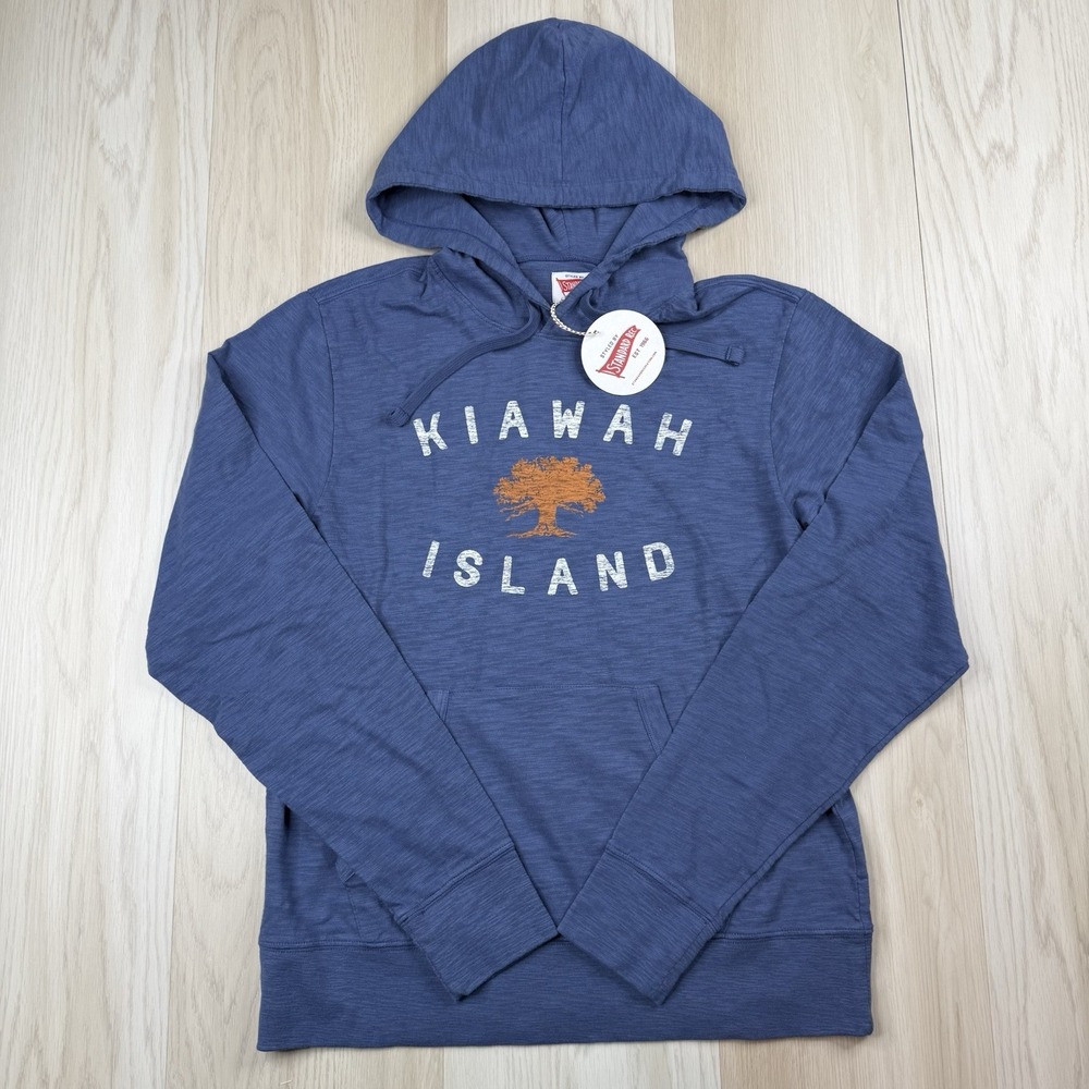 Standard Rec Slub Cotton Hoodie Mens Medium Kiawah Island Ocean Golf Course NWT
